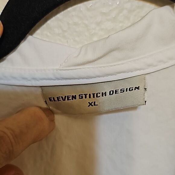 ELEVEN STITCH DESIGN  Cotton Blend Buttoned Shirt Xl - Picture 2 of 8